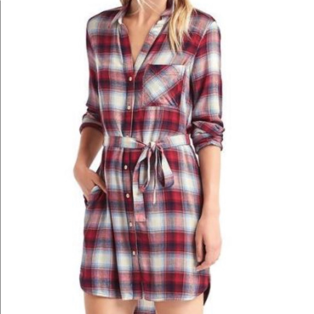 Flannel dress